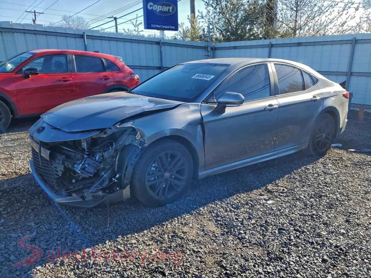 2025 TOYOTA CAMRY — VIN 4T1DAACK0SU604222