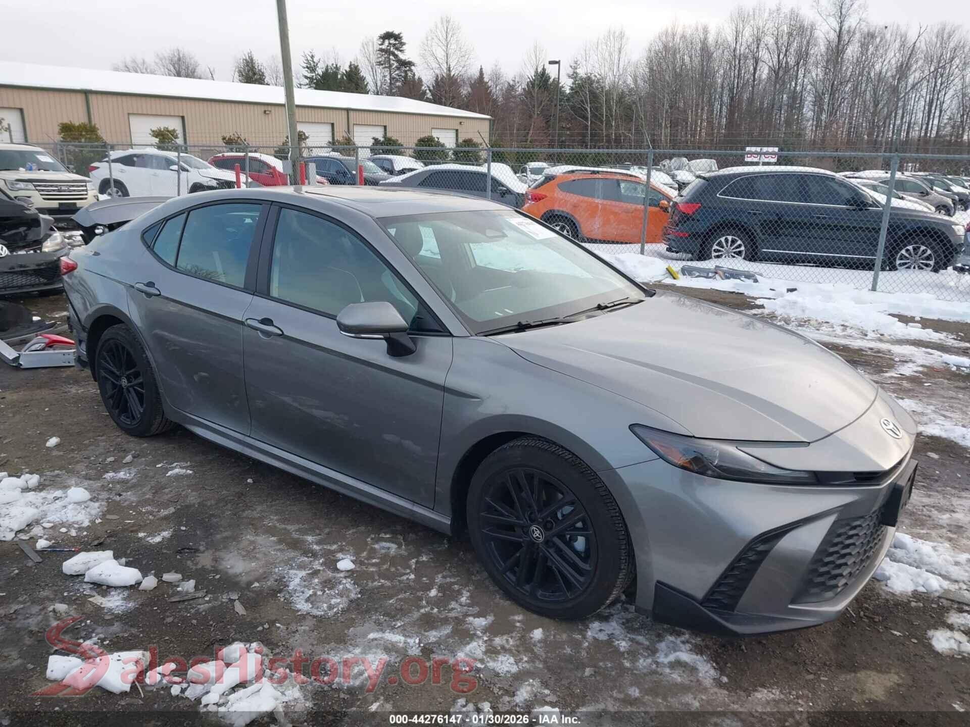 2025 TOYOTA CAMRY — VIN 4T1DAACK0SU605970