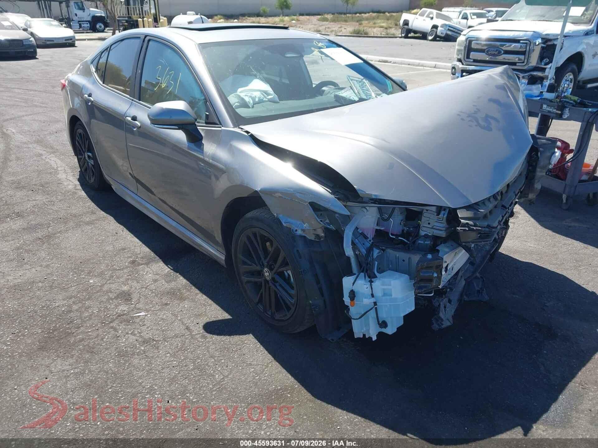 2025 TOYOTA CAMRY — VIN 4T1DAACK0SU622171