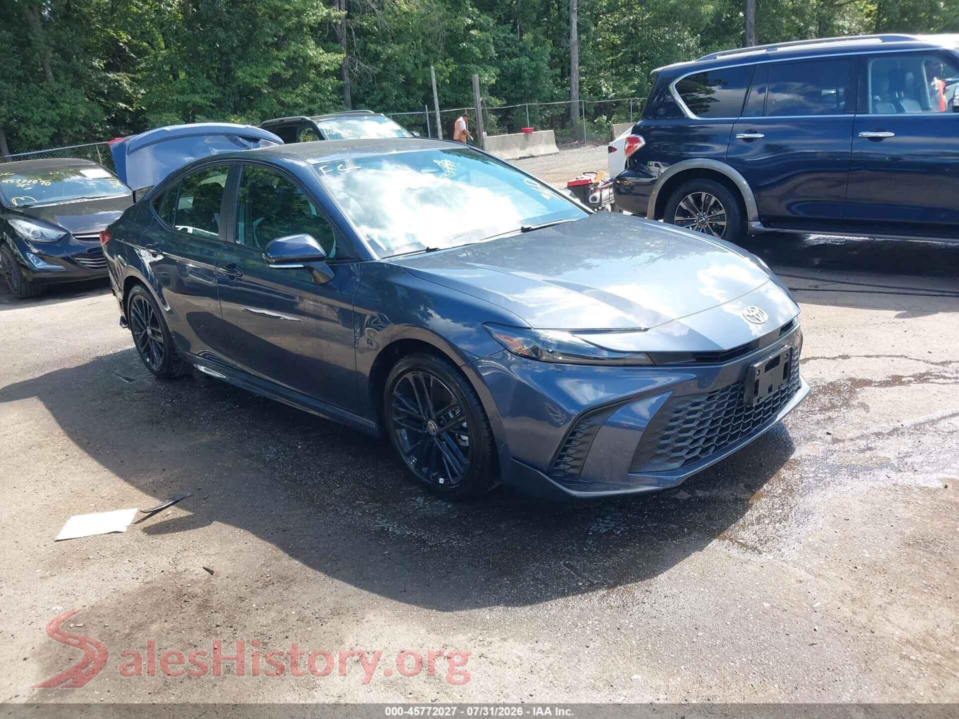 2026 TOYOTA CAMRY — VIN 4T1DAACK0TU743073