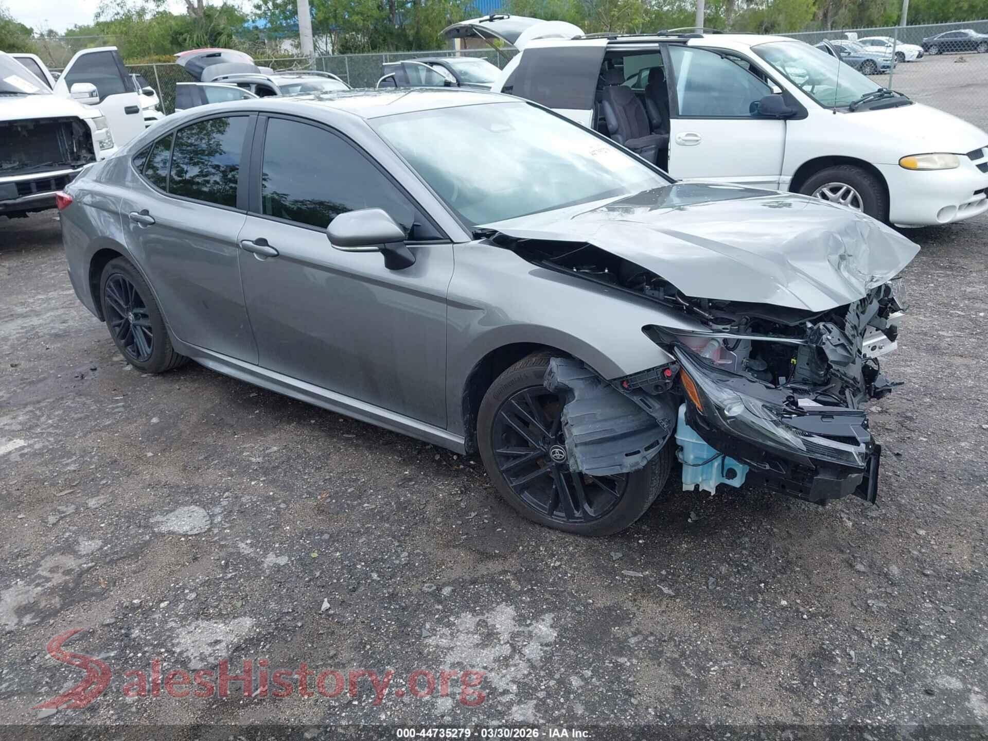 2025 TOYOTA CAMRY — VIN 4T1DAACK1SU629209