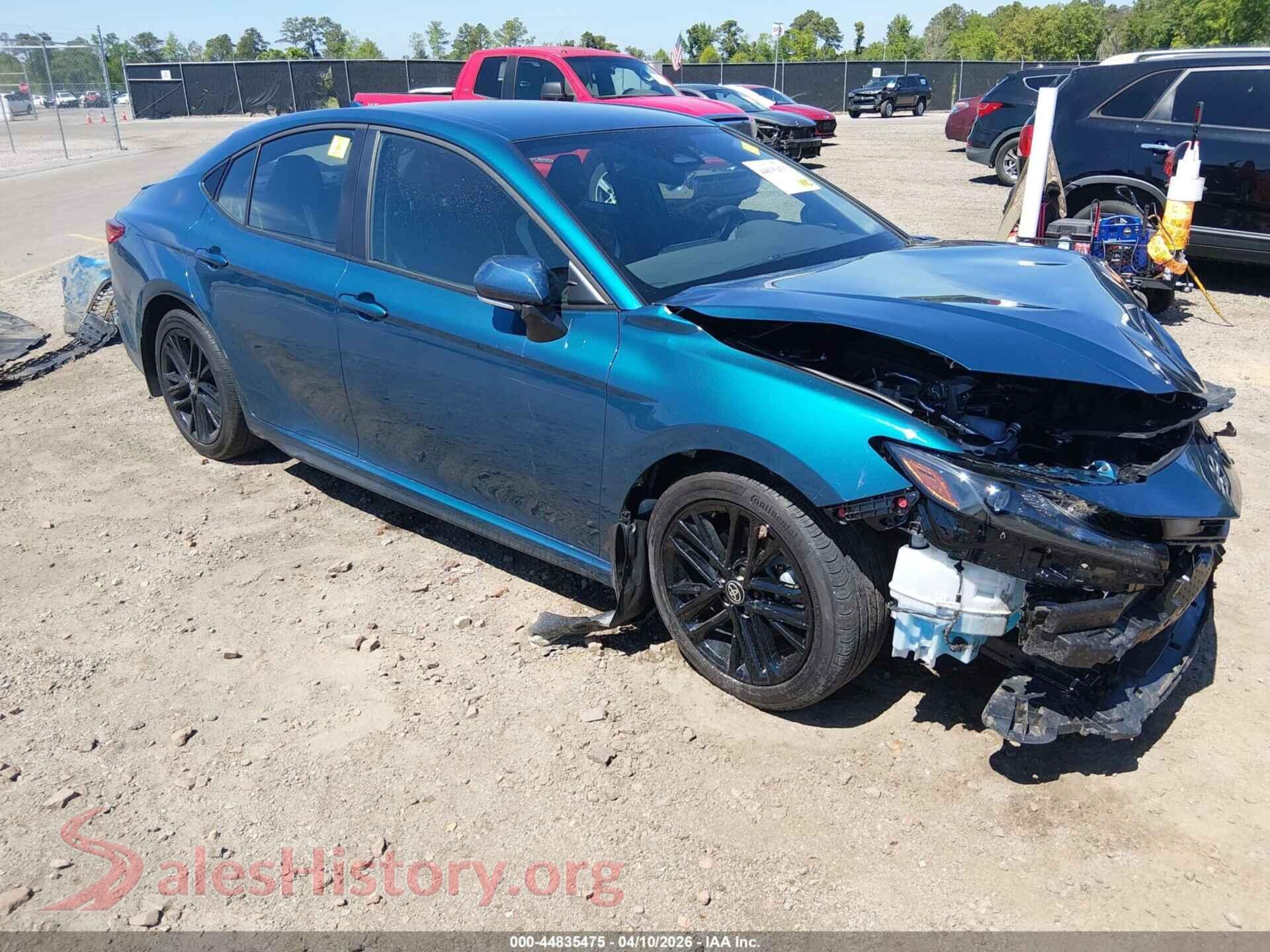 2026 TOYOTA CAMRY — VIN 4T1DAACK1TU654922