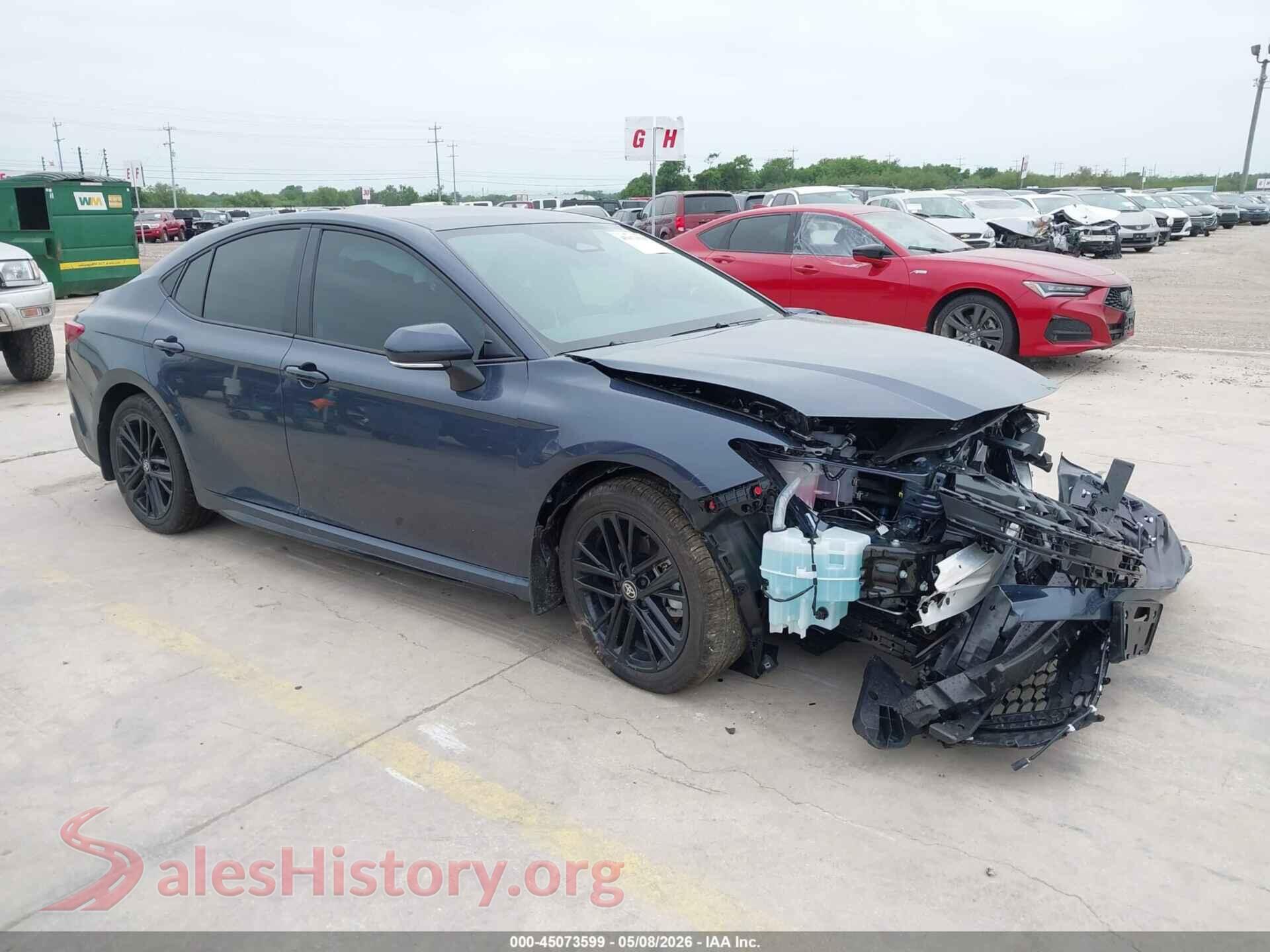 2026 TOYOTA CAMRY — VIN 4T1DAACK1TU729912