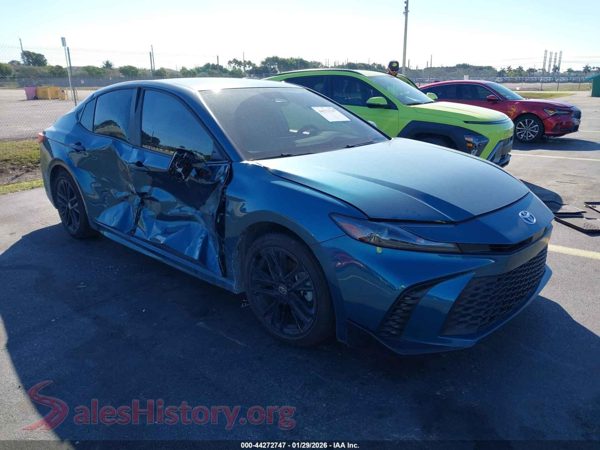 2025 TOYOTA CAMRY — VIN 4T1DAACK2SU169459