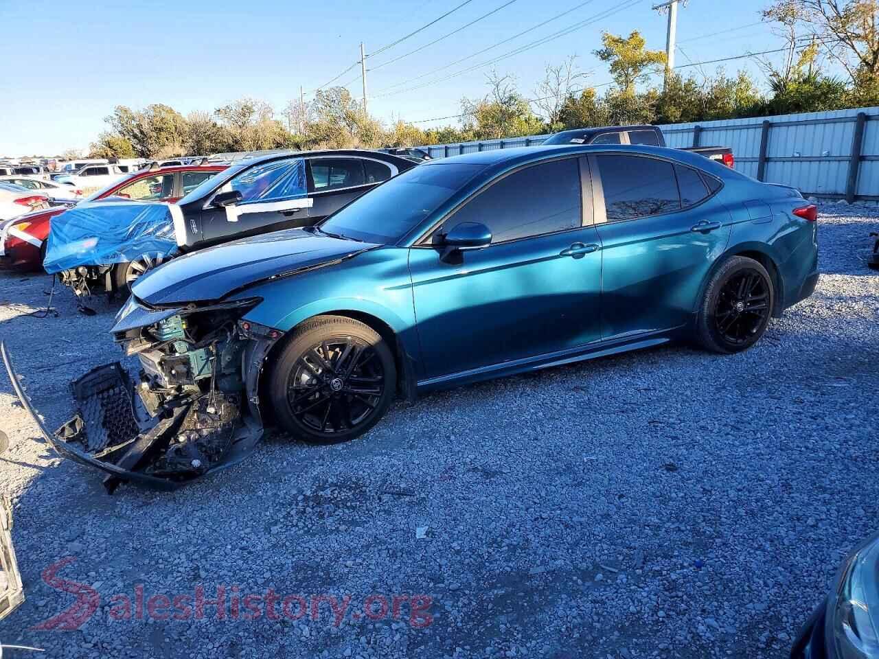 2025 TOYOTA CAMRY — VIN 4T1DAACK2SU177108
