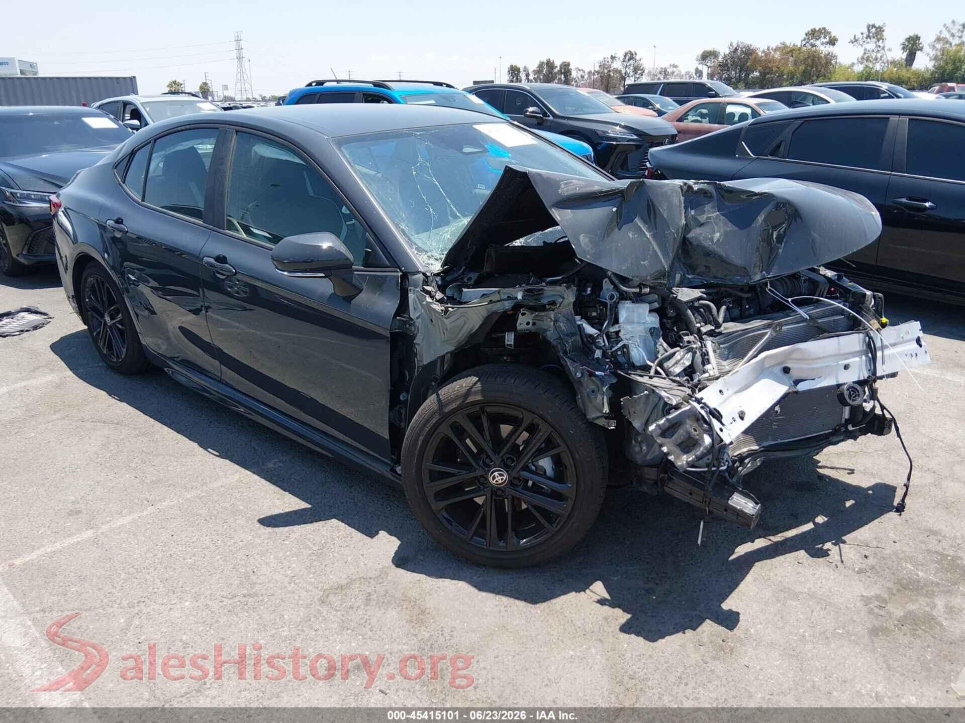 2025 TOYOTA CAMRY — VIN 4T1DAACK2SU183913