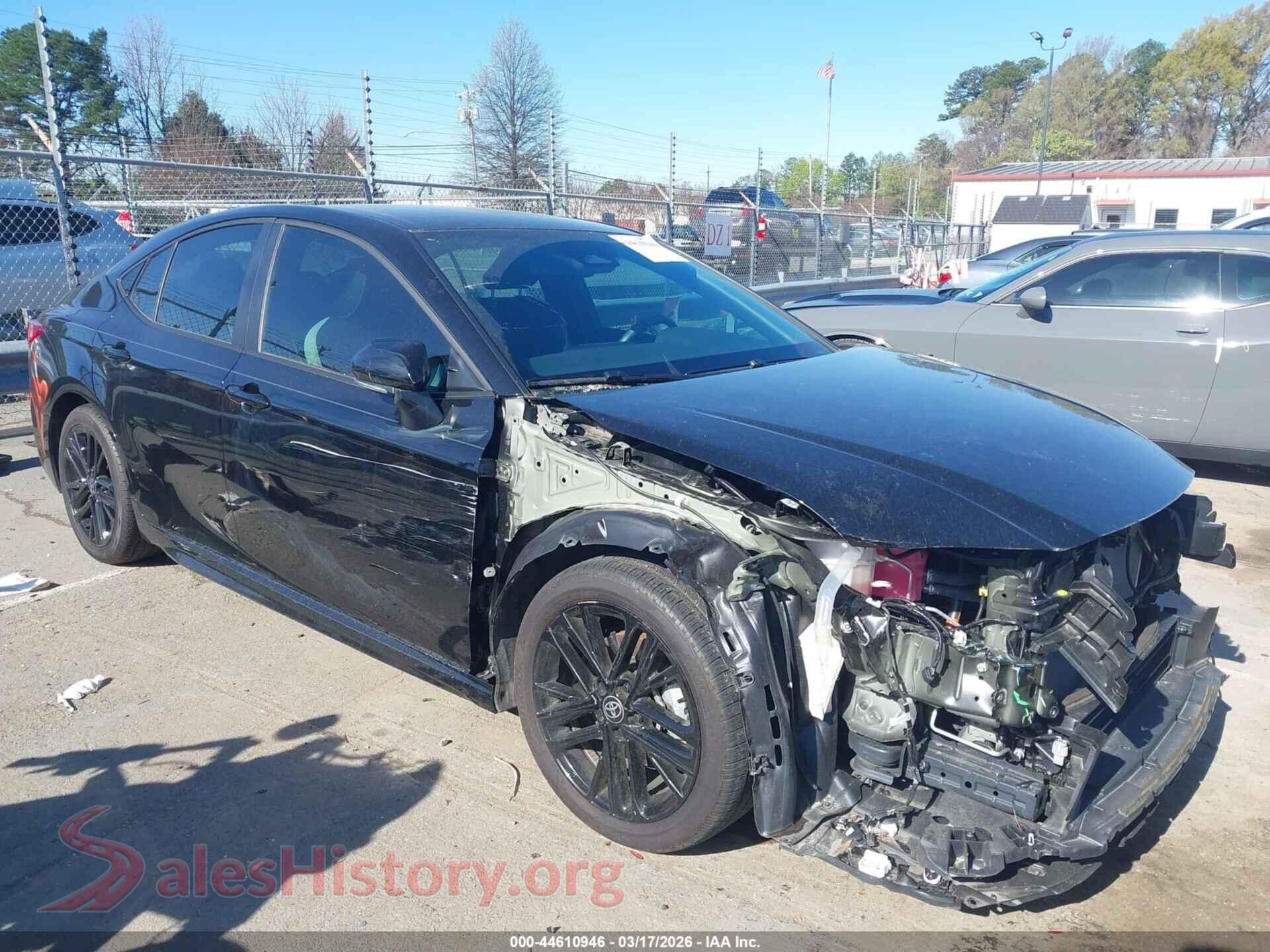 2025 TOYOTA CAMRY — VIN 4T1DAACK3SU087496