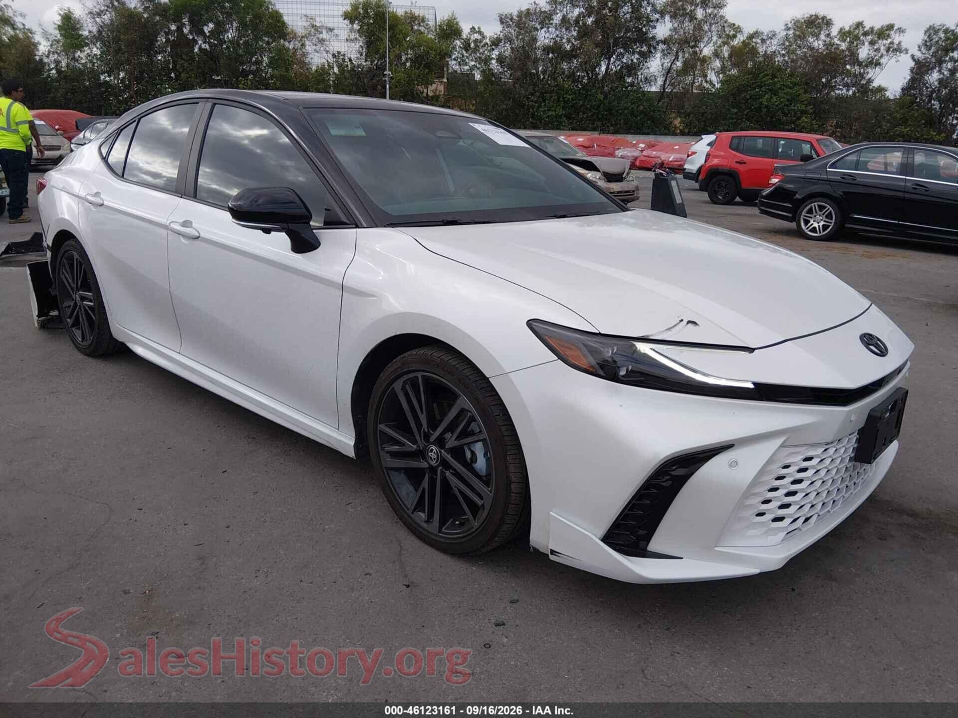 2025 TOYOTA CAMRY — VIN 4T1DAACK3SU162102