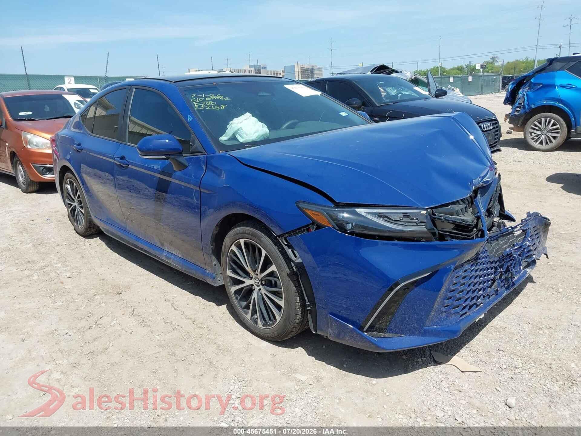 2026 TOYOTA CAMRY — VIN 4T1DAACK3TU282158