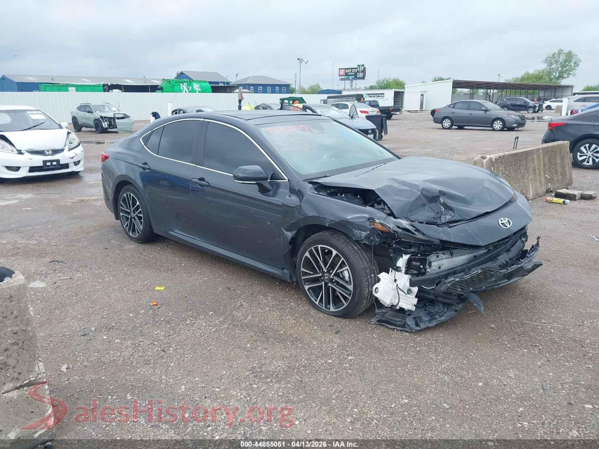 2025 TOYOTA CAMRY — VIN 4T1DAACK4SU067094