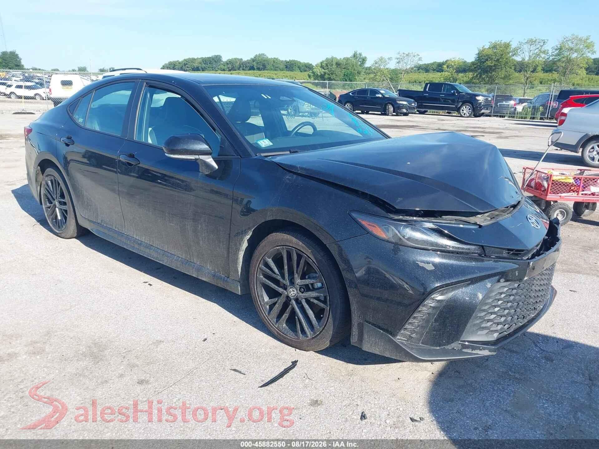2025 TOYOTA CAMRY — VIN 4T1DAACK4SU151111