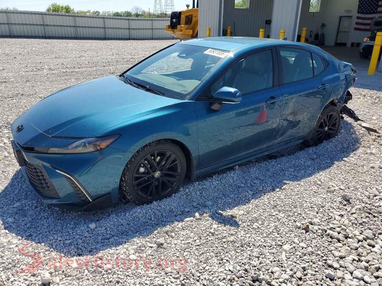 2025 TOYOTA CAMRY — VIN 4T1DAACK5SU122958