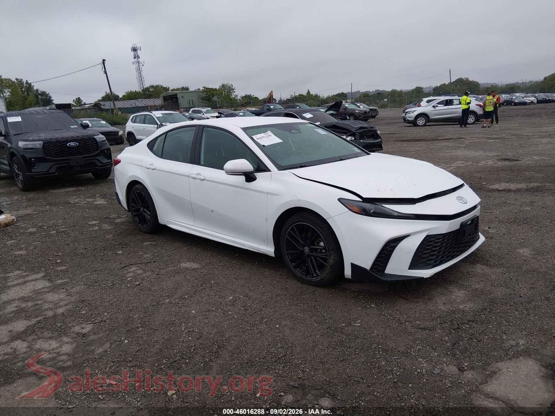 2025 TOYOTA CAMRY — VIN 4T1DAACK5SU131062