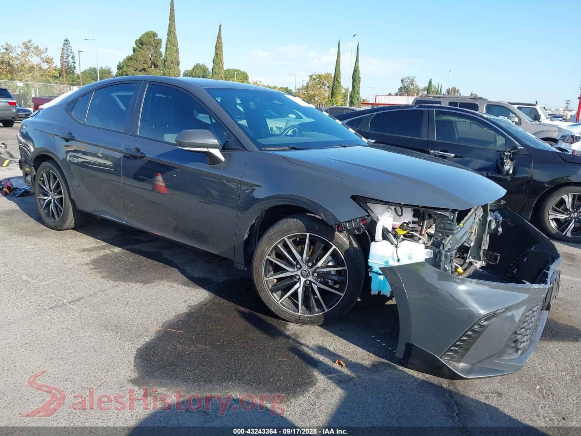 2025 TOYOTA CAMRY — VIN 4T1DAACK5SU551419