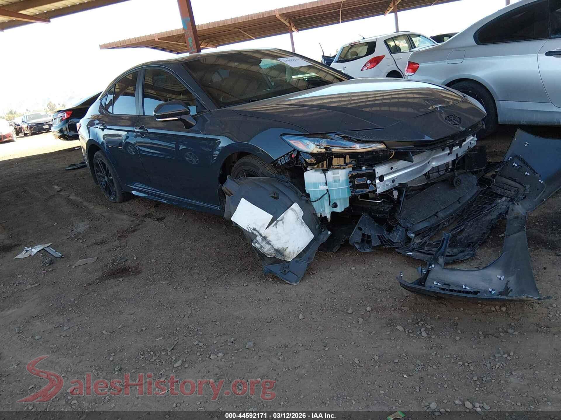 2026 TOYOTA CAMRY — VIN 4T1DAACK5TU699801