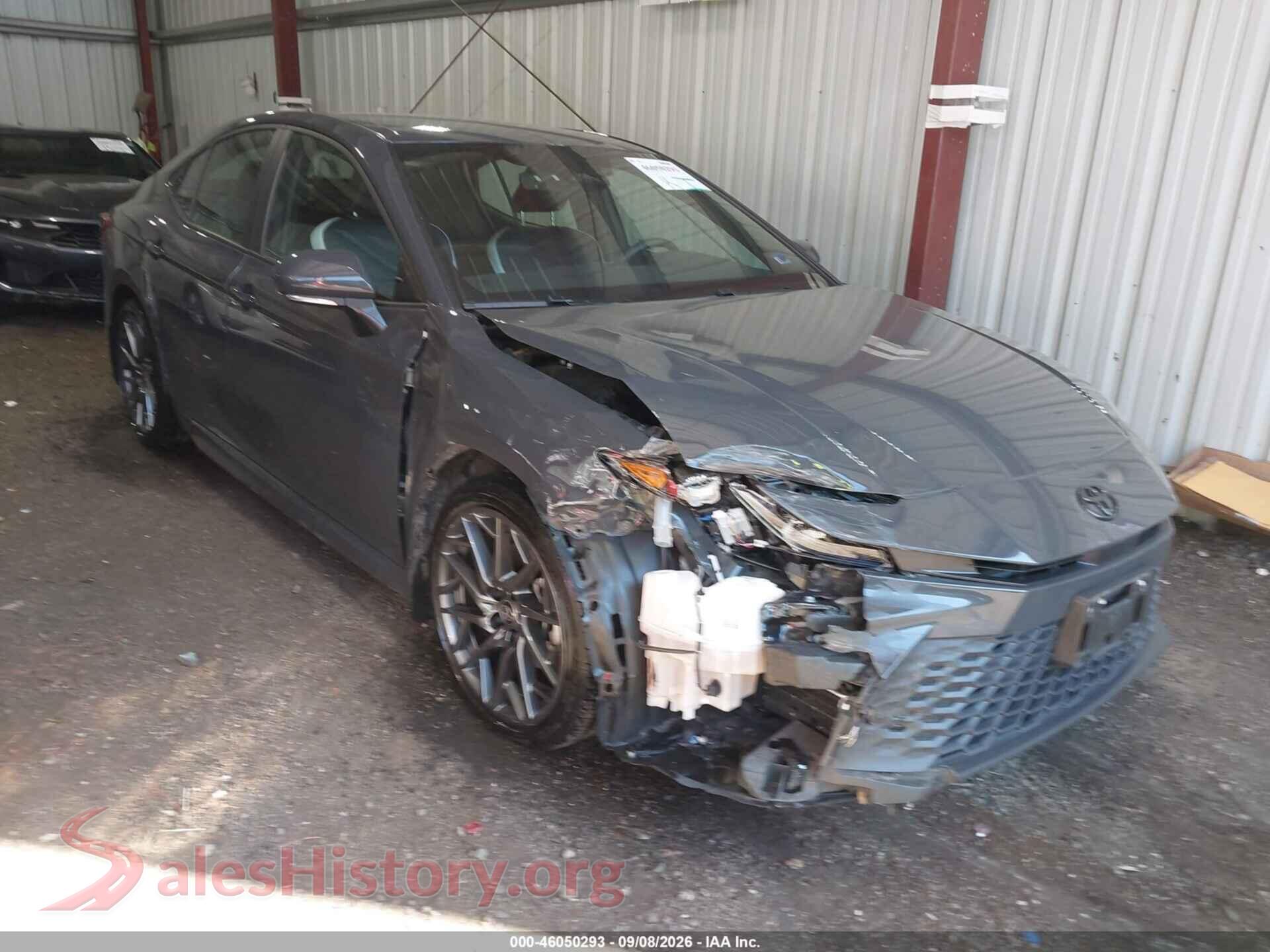 2025 TOYOTA CAMRY — VIN 4T1DAACK7SU125621