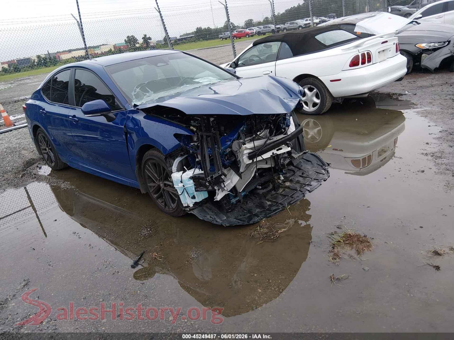 2025 TOYOTA CAMRY — VIN 4T1DAACK7SU198987