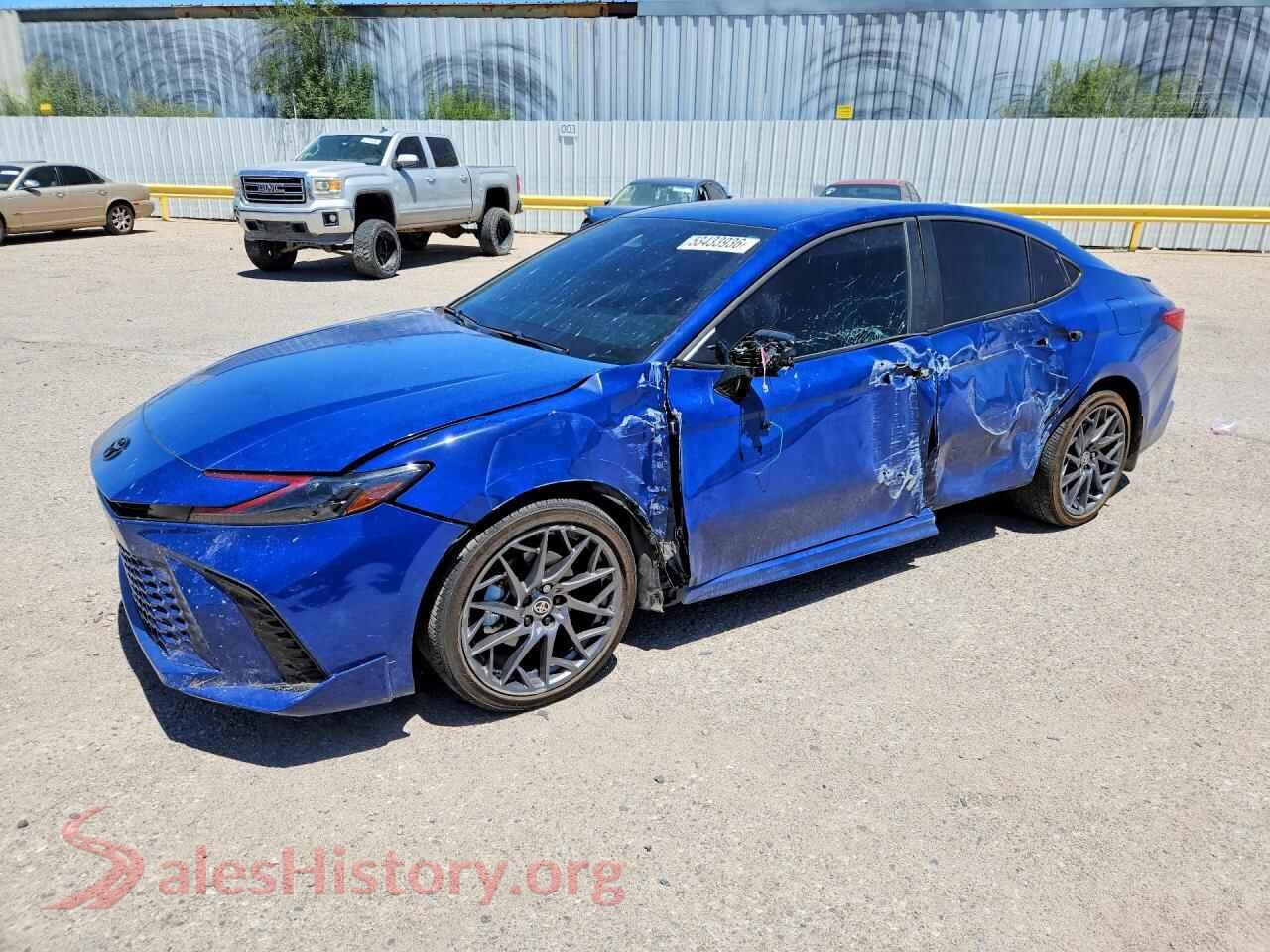 2025 TOYOTA CAMRY — VIN 4T1DAACK7SU202312