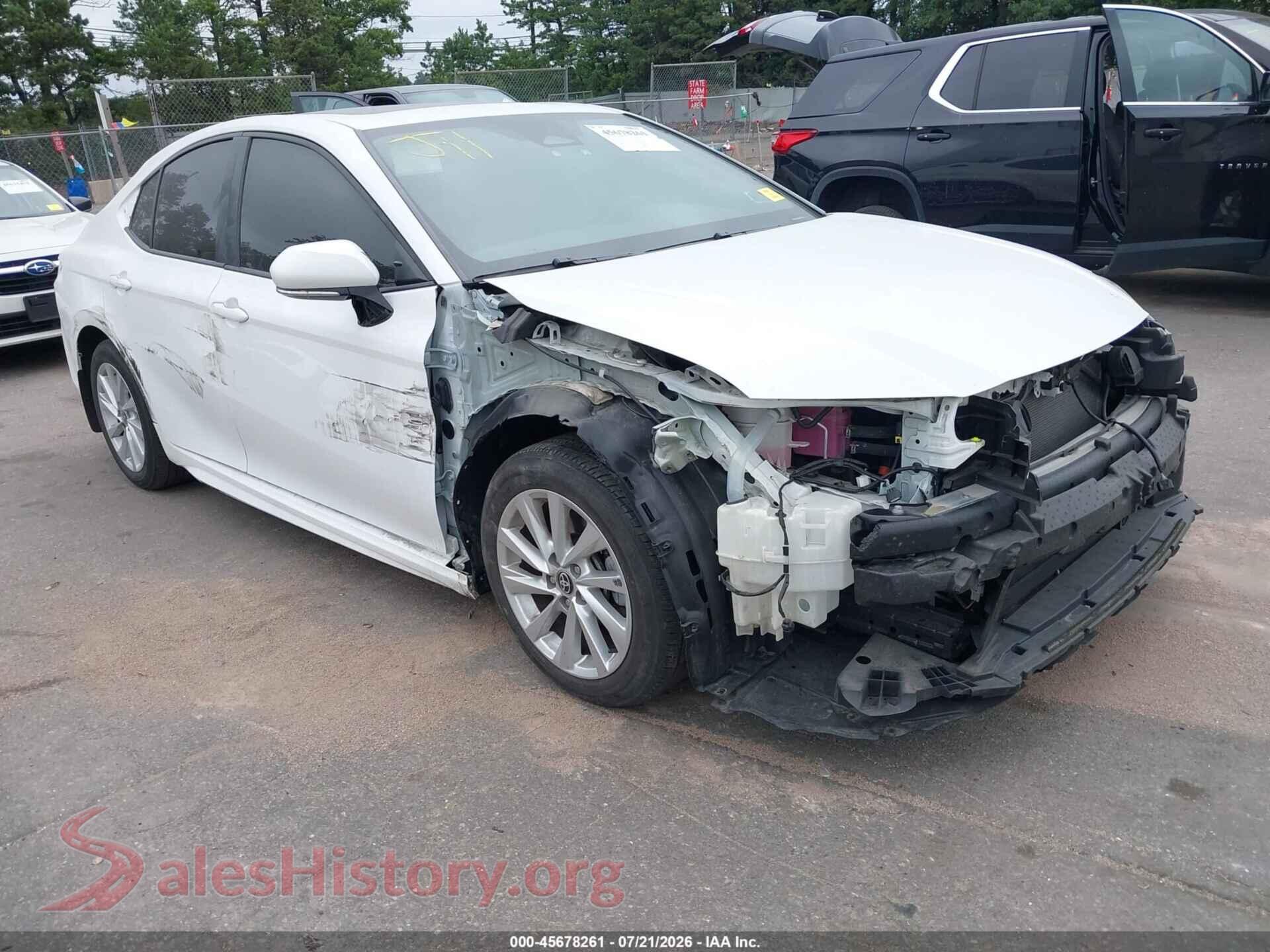 2025 TOYOTA CAMRY — VIN 4T1DAACK7SU512587