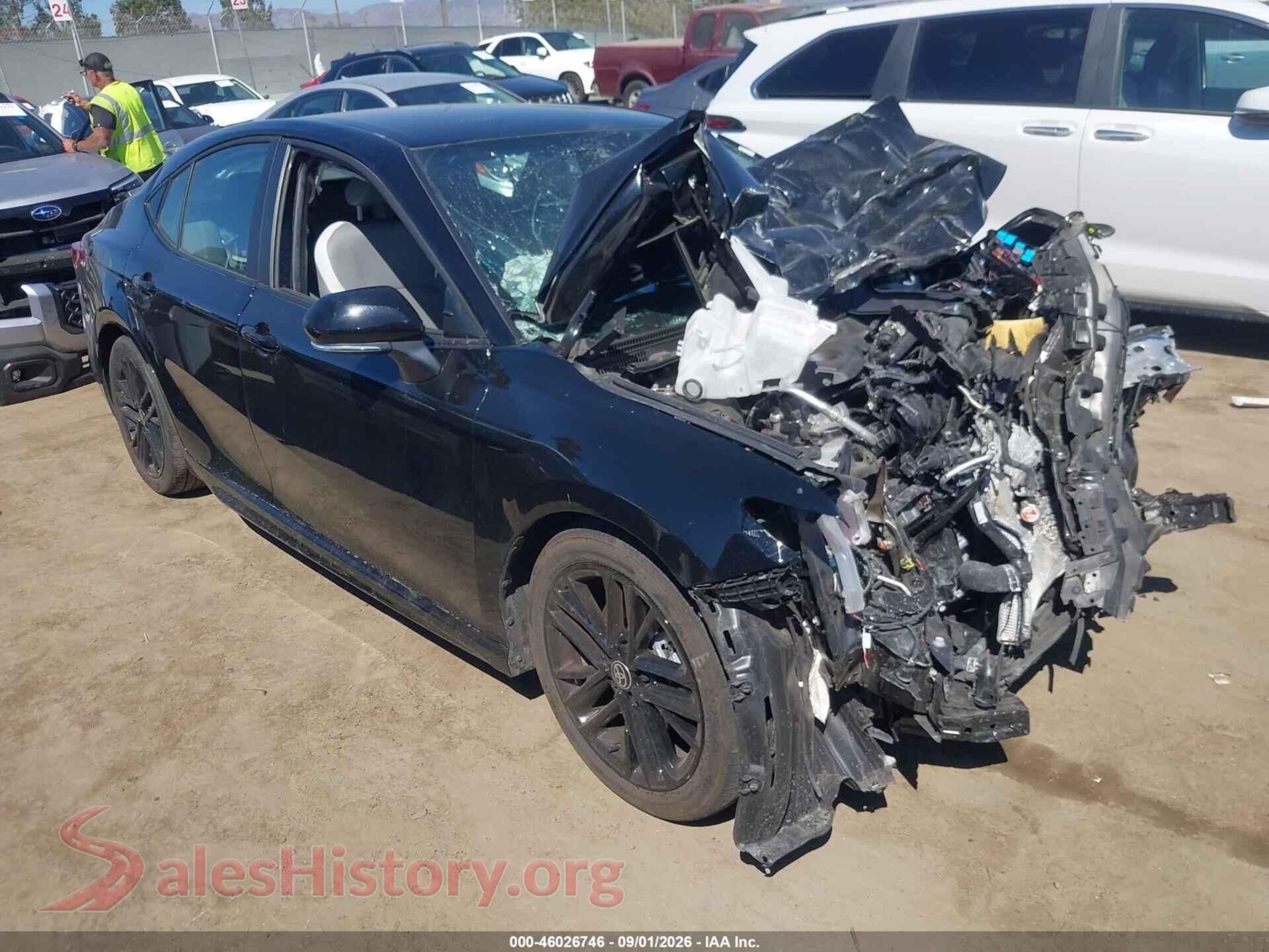 2025 TOYOTA CAMRY — VIN 4T1DAACK7SU595793