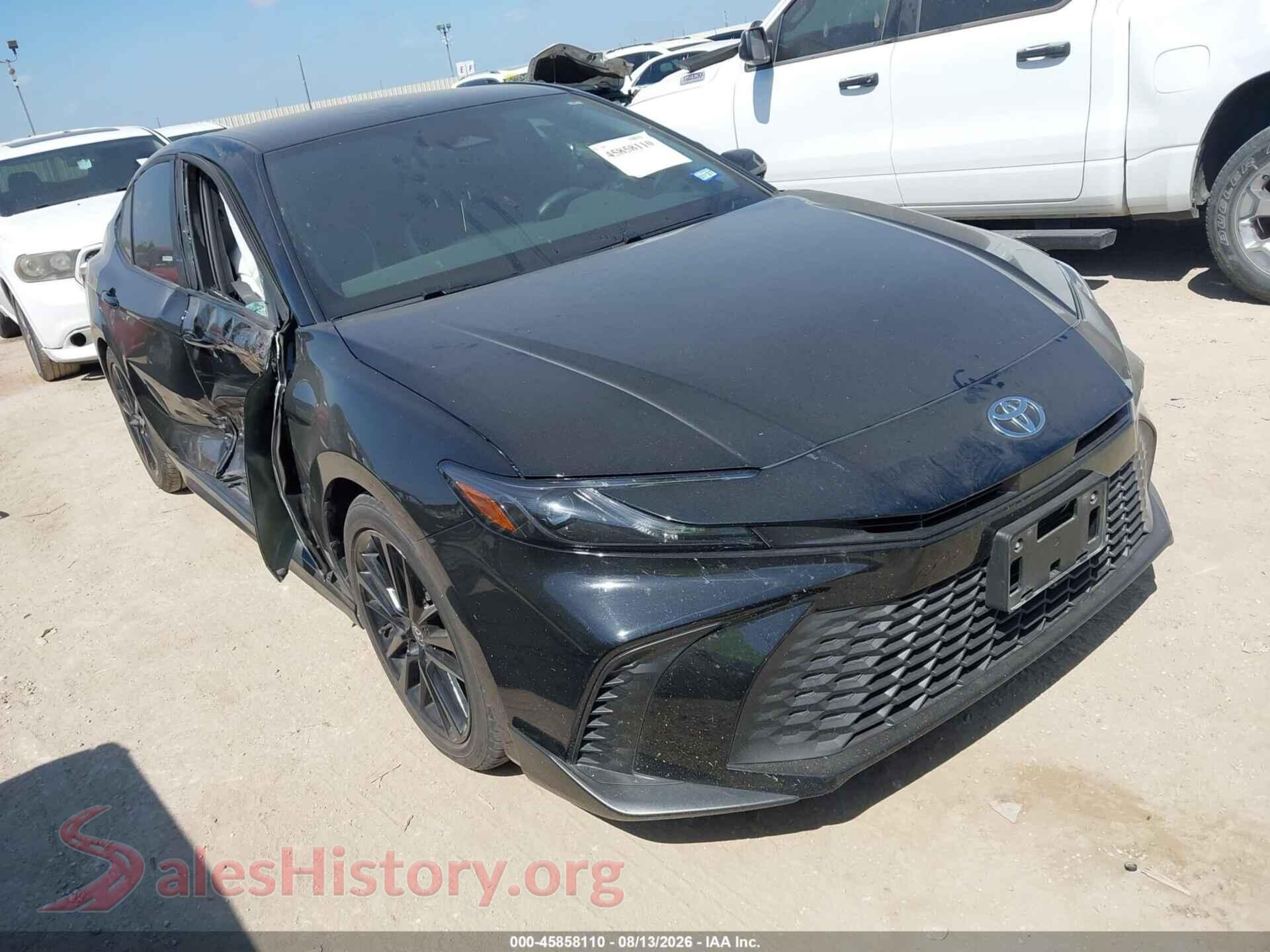 2026 TOYOTA CAMRY — VIN 4T1DAACK7TU237661