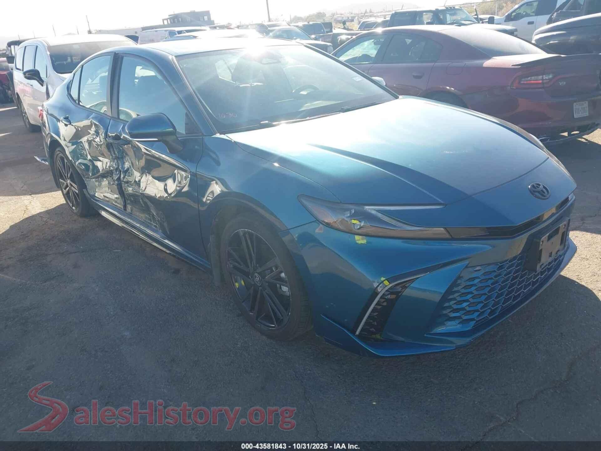 2025 TOYOTA CAMRY — VIN 4T1DAACK8SU052968