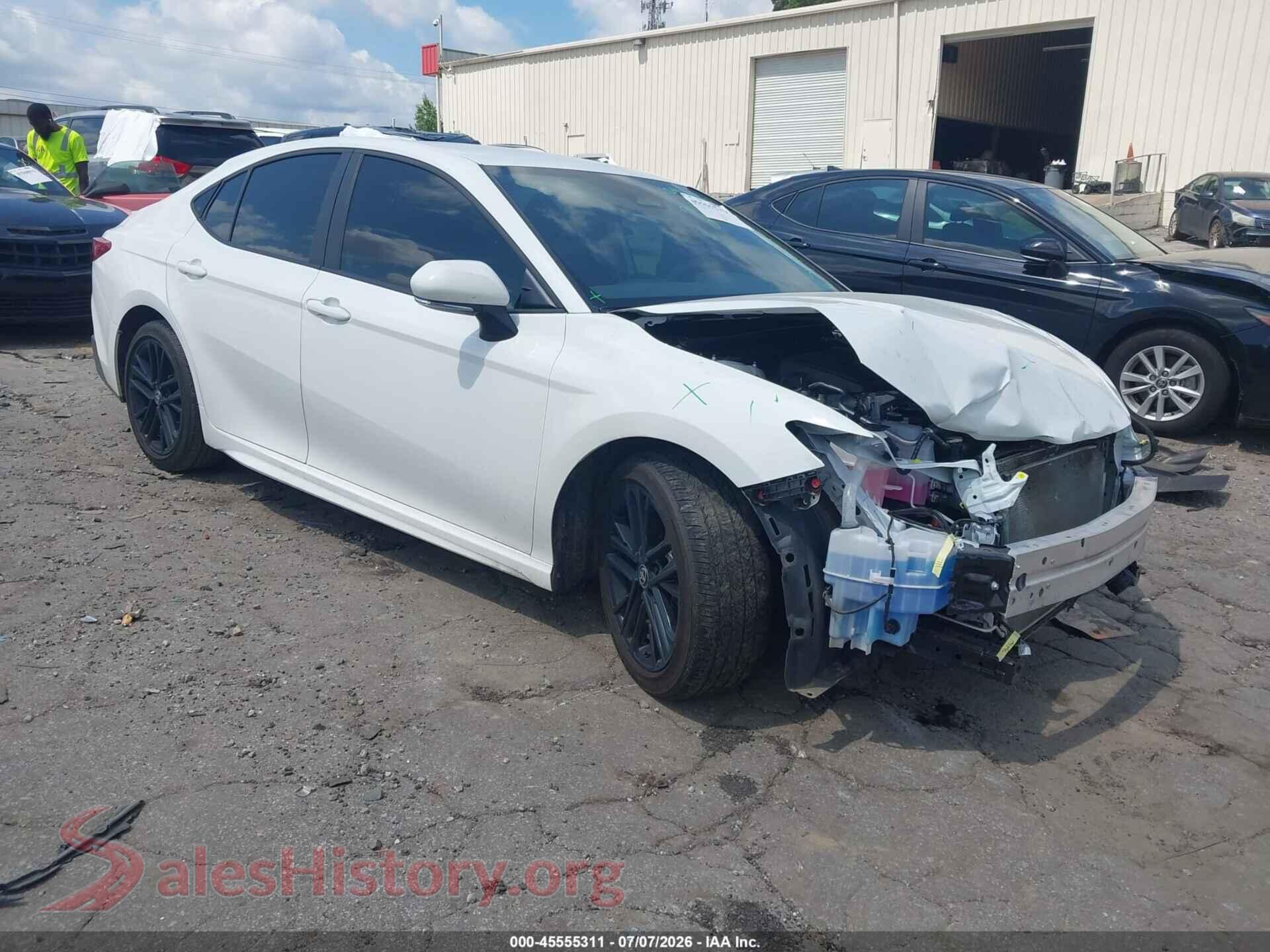 2025 TOYOTA CAMRY — VIN 4T1DAACK8SU178991