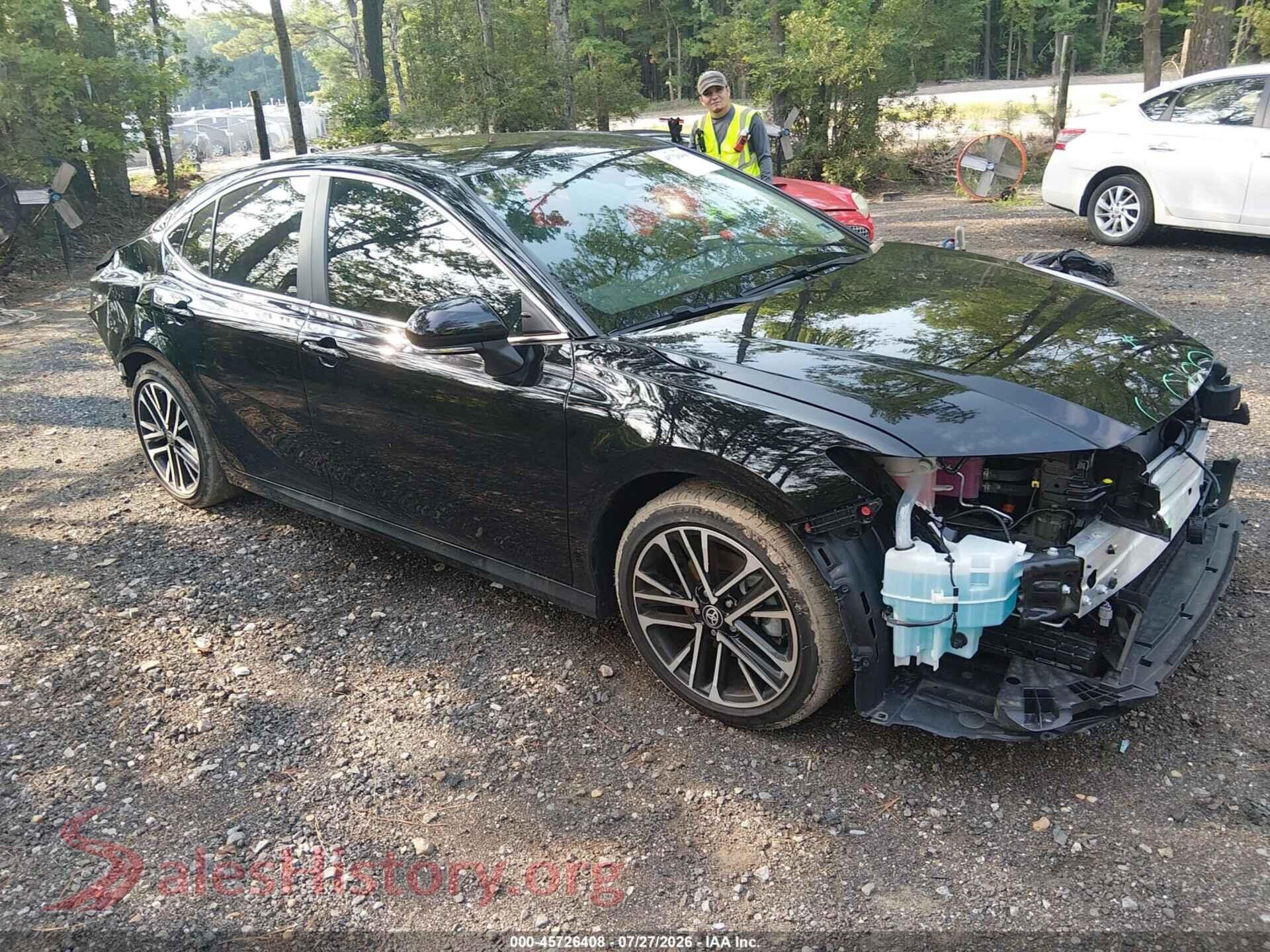 2025 TOYOTA CAMRY — VIN 4T1DAACK8SU626890