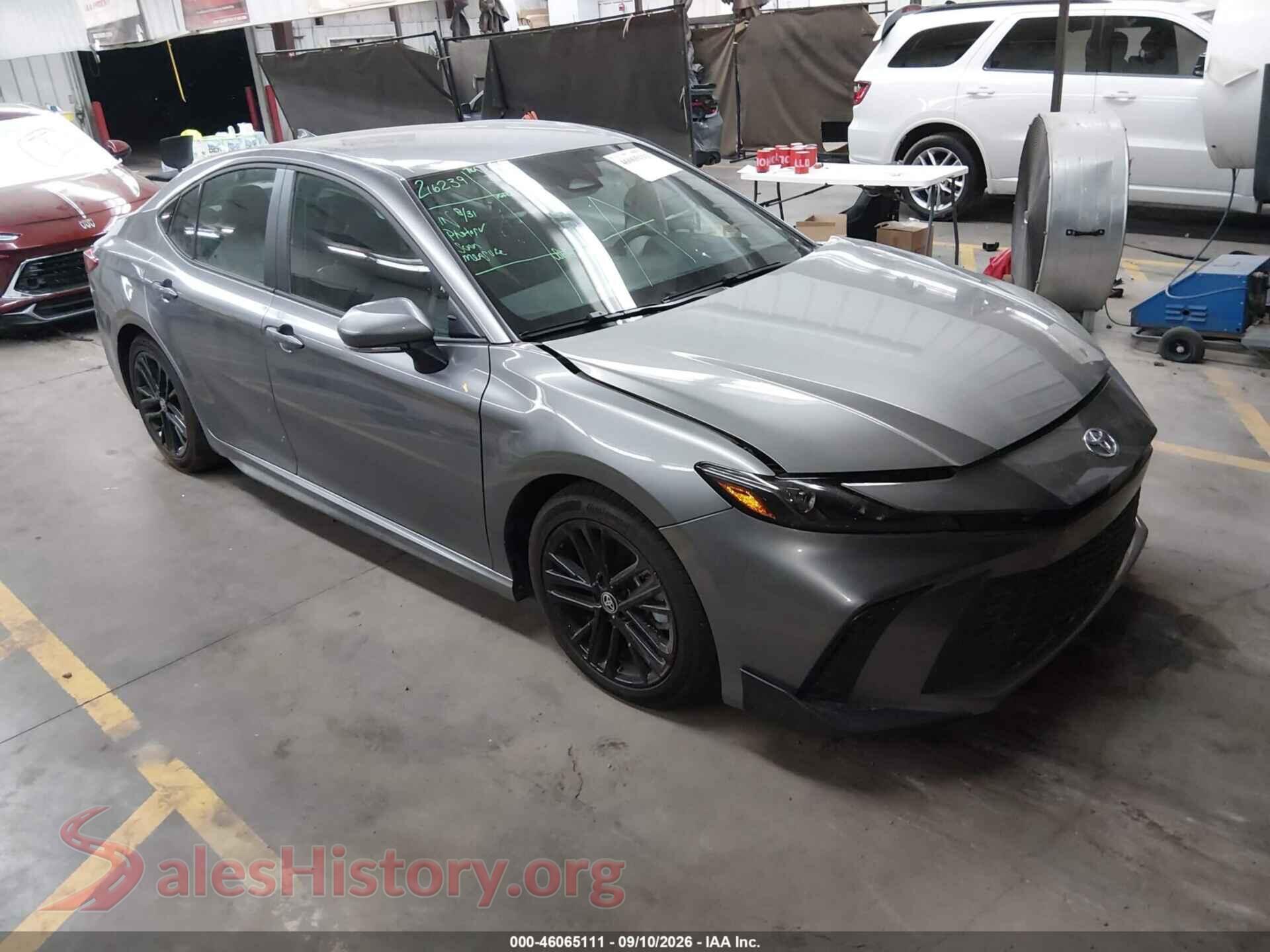 2026 TOYOTA CAMRY — VIN 4T1DAACK8TU659132