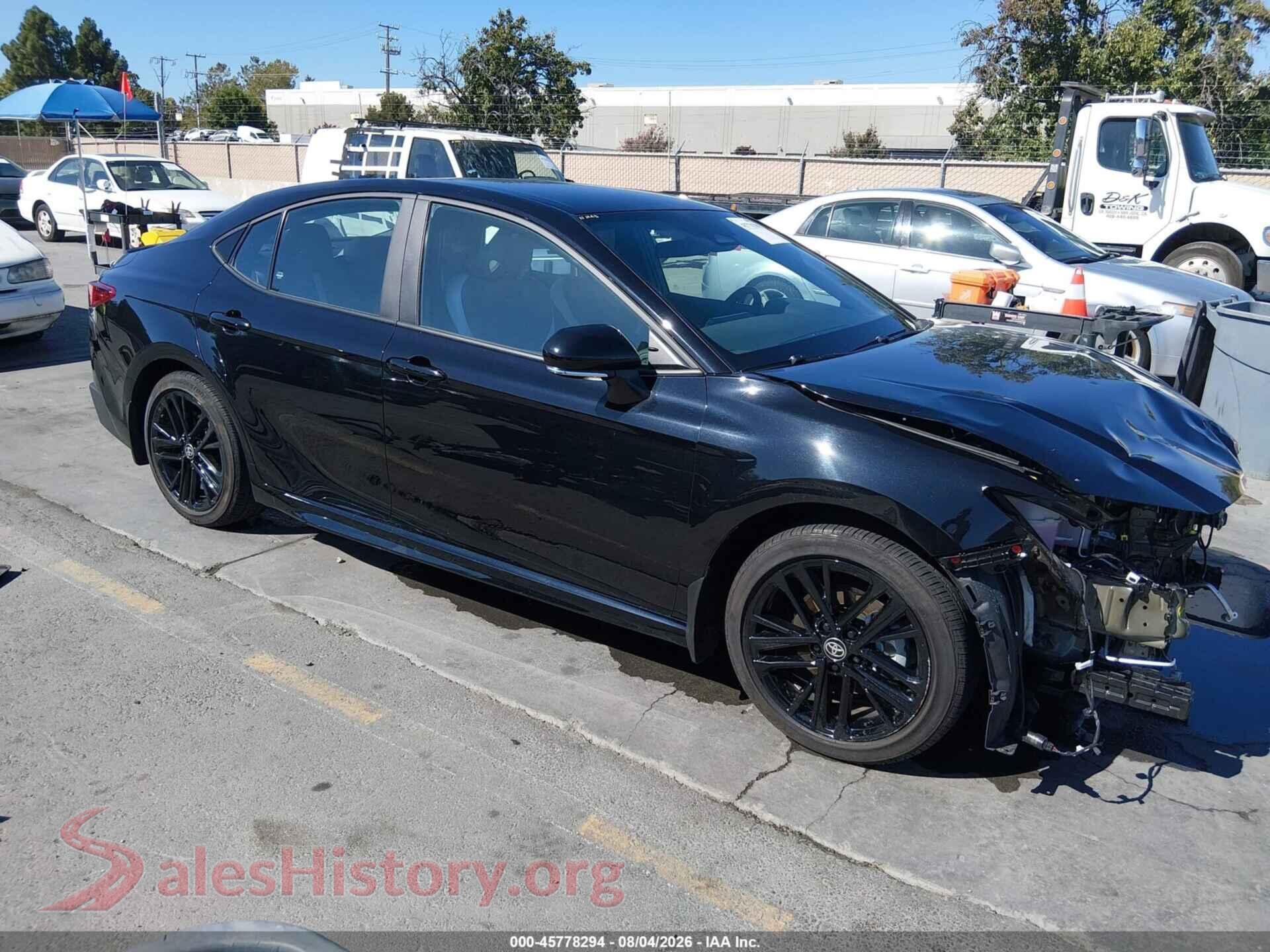 2025 TOYOTA CAMRY — VIN 4T1DAACK9SU015928