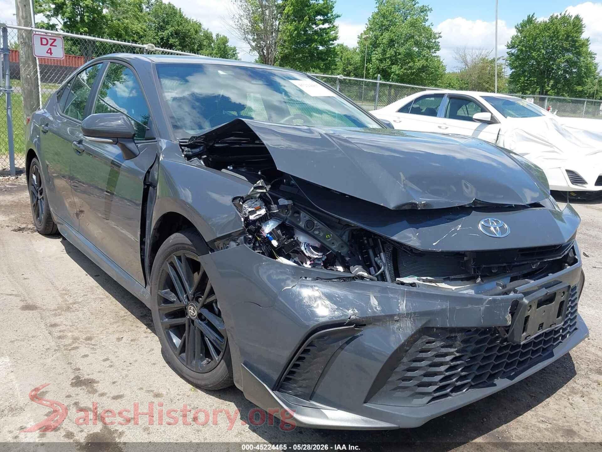 2025 TOYOTA CAMRY — VIN 4T1DAACK9SU130559