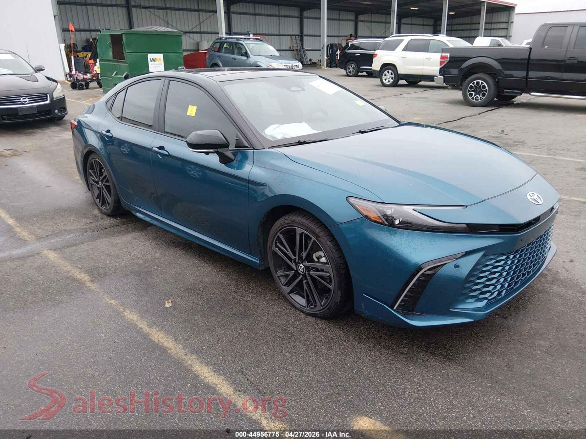 2025 TOYOTA CAMRY — VIN 4T1DAACK9SU166784