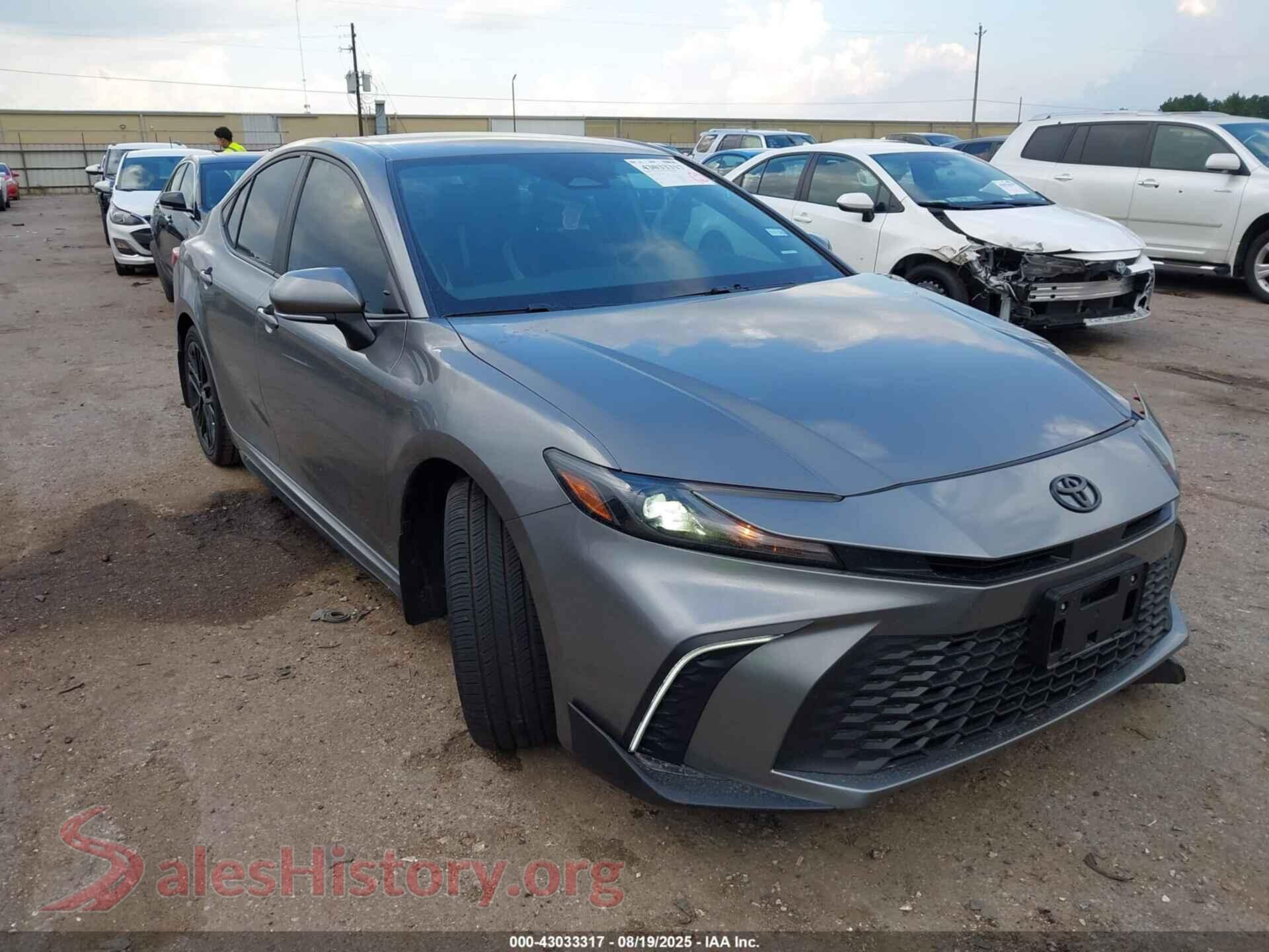2025 TOYOTA CAMRY — VIN 4T1DAACK9SU560026