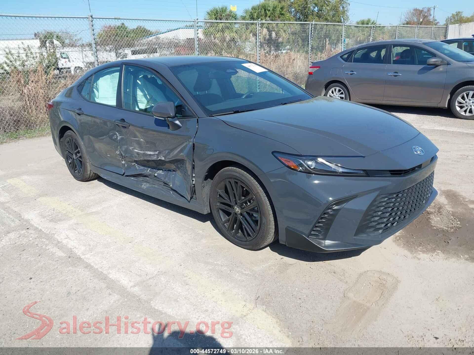 2025 TOYOTA CAMRY — VIN 4T1DAACKXSU172545