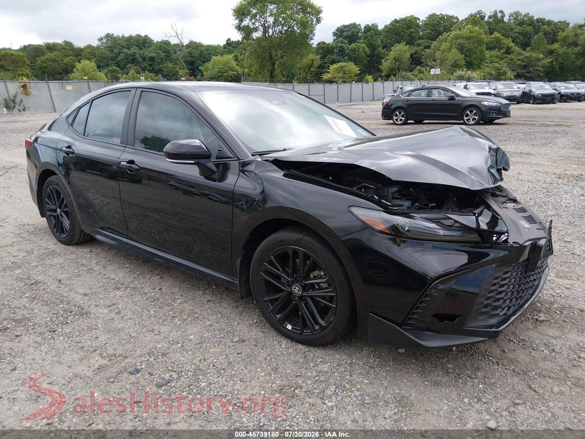 2025 TOYOTA CAMRY — VIN 4T1DBADK0SU007986
