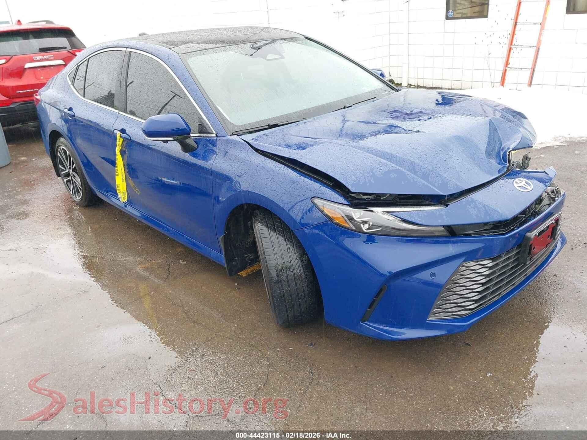 2025 TOYOTA CAMRY — VIN 4T1DBADK3SU026709