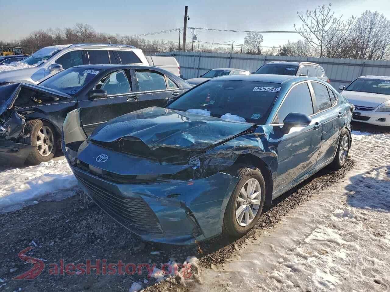 2025 TOYOTA CAMRY — VIN 4T1DBADK5SU519968