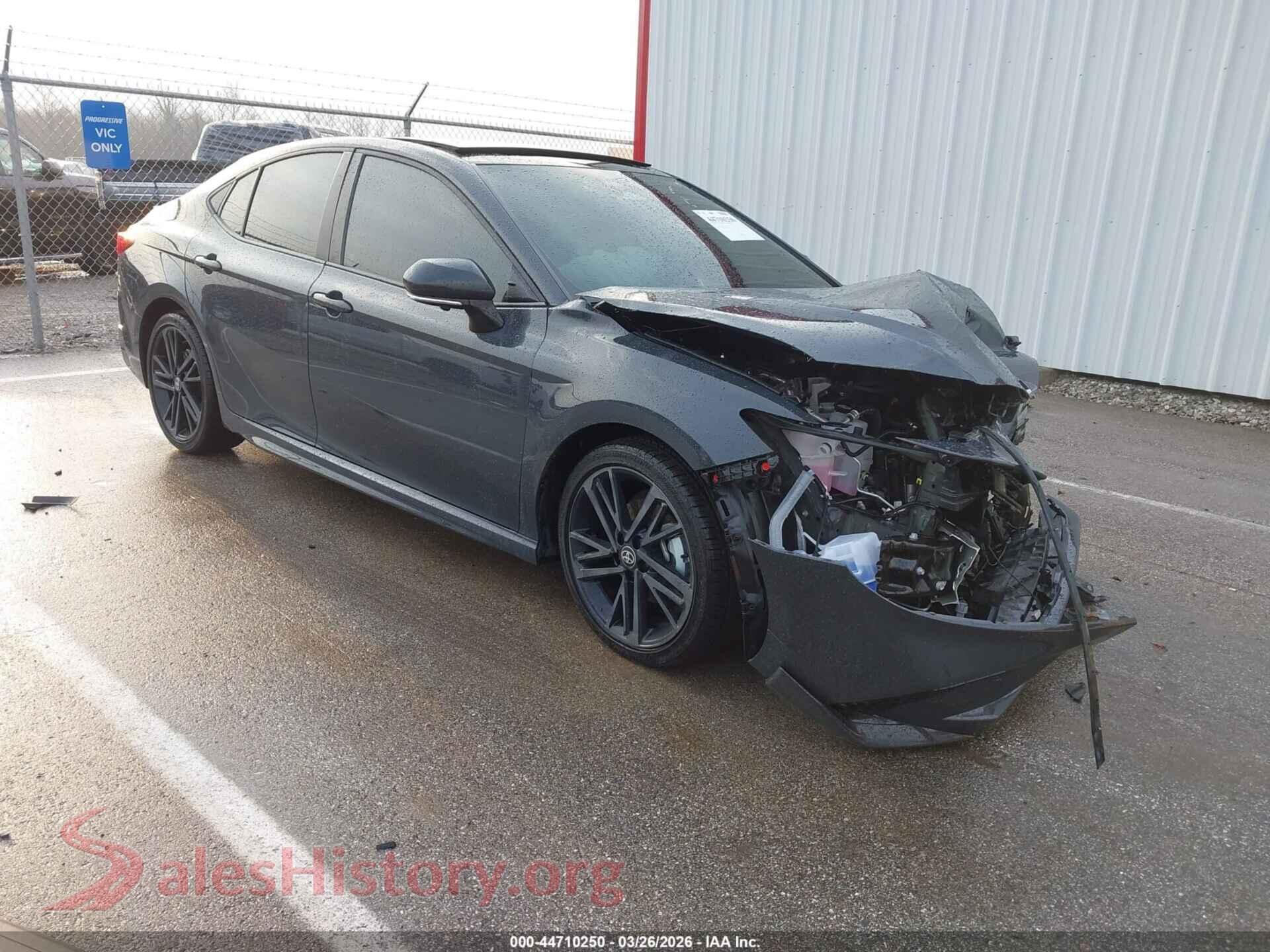 2025 TOYOTA CAMRY — VIN 4T1DBADK9SU011289