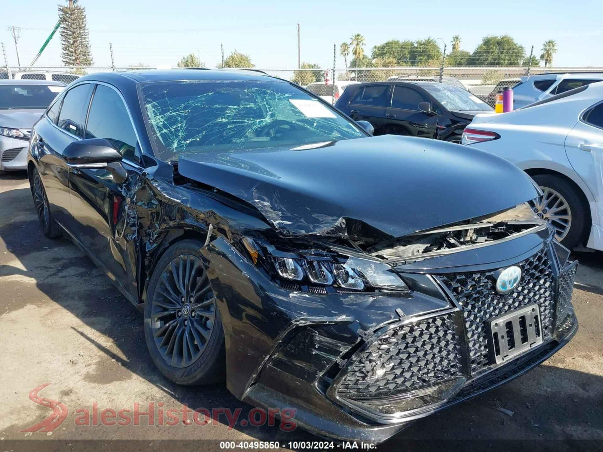 2020 TOYOTA AVALON HYBRID — VIN 4T1E21FB0LU015833