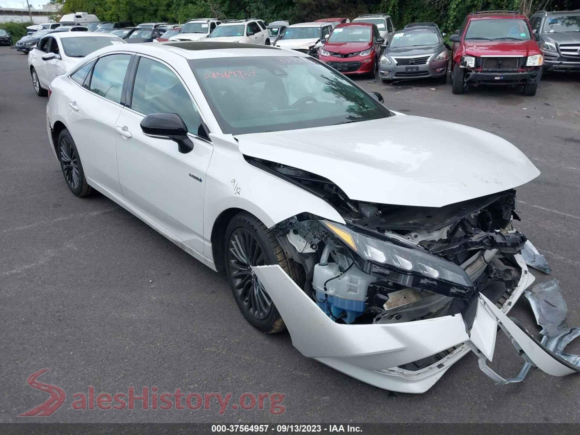 2020 TOYOTA AVALON — VIN 4T1E21FB3LU015261