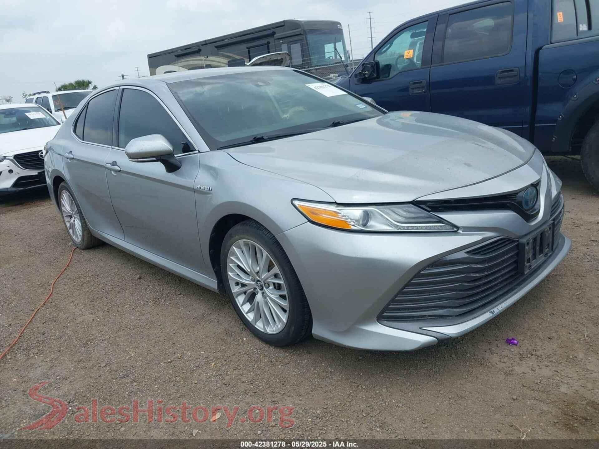 2020 TOYOTA CAMRY — VIN 4T1F31AK0LU528282