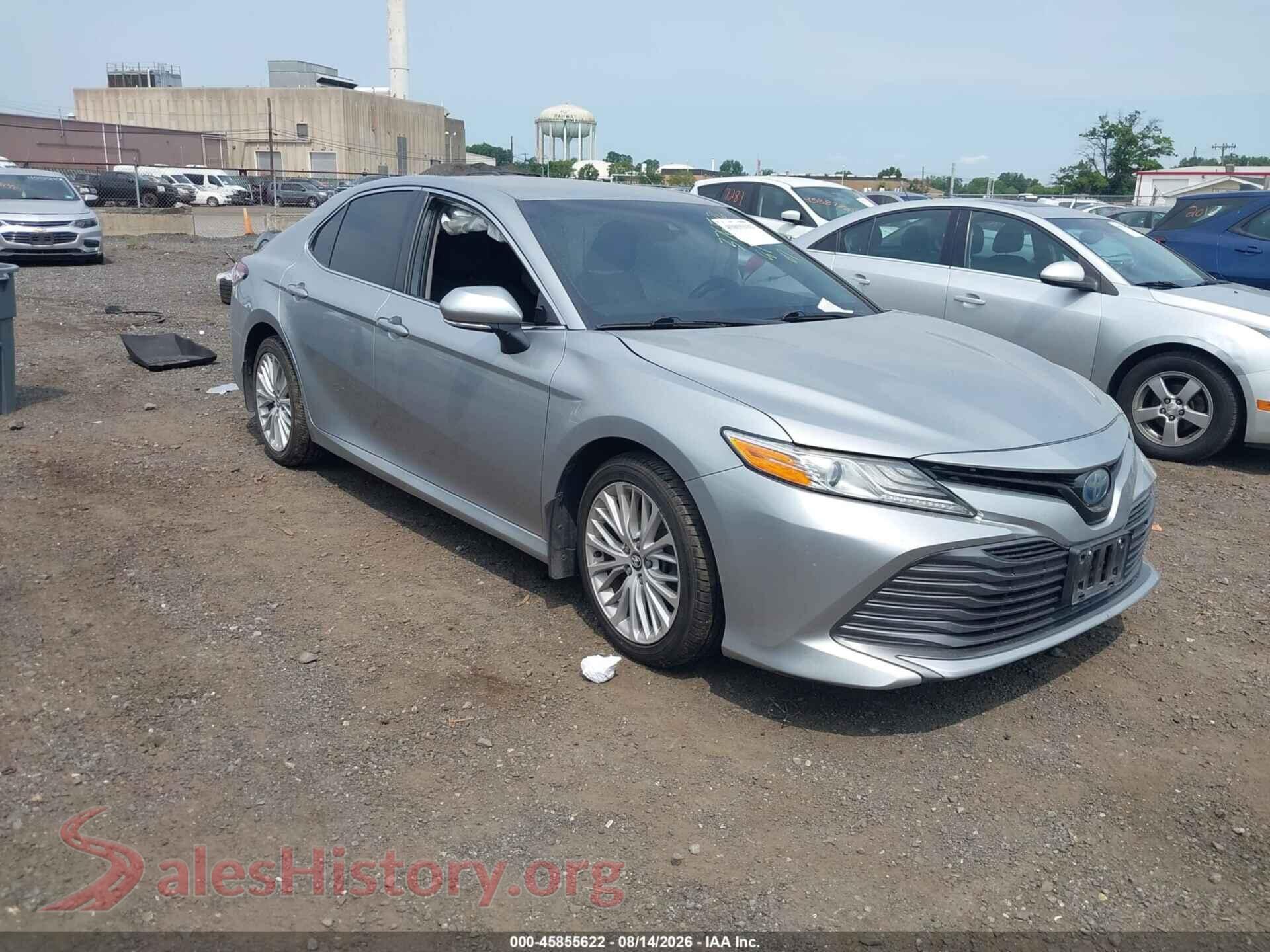 2020 TOYOTA CAMRY — VIN 4T1F31AK3LU523271