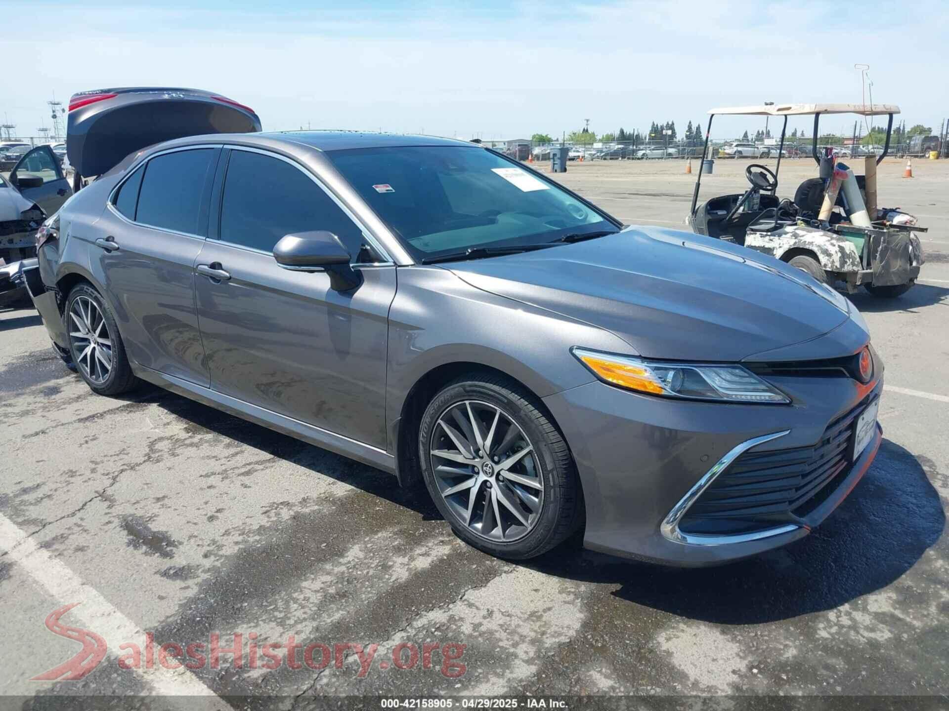 2022 TOYOTA CAMRY — VIN 4T1F31AK6NU592331