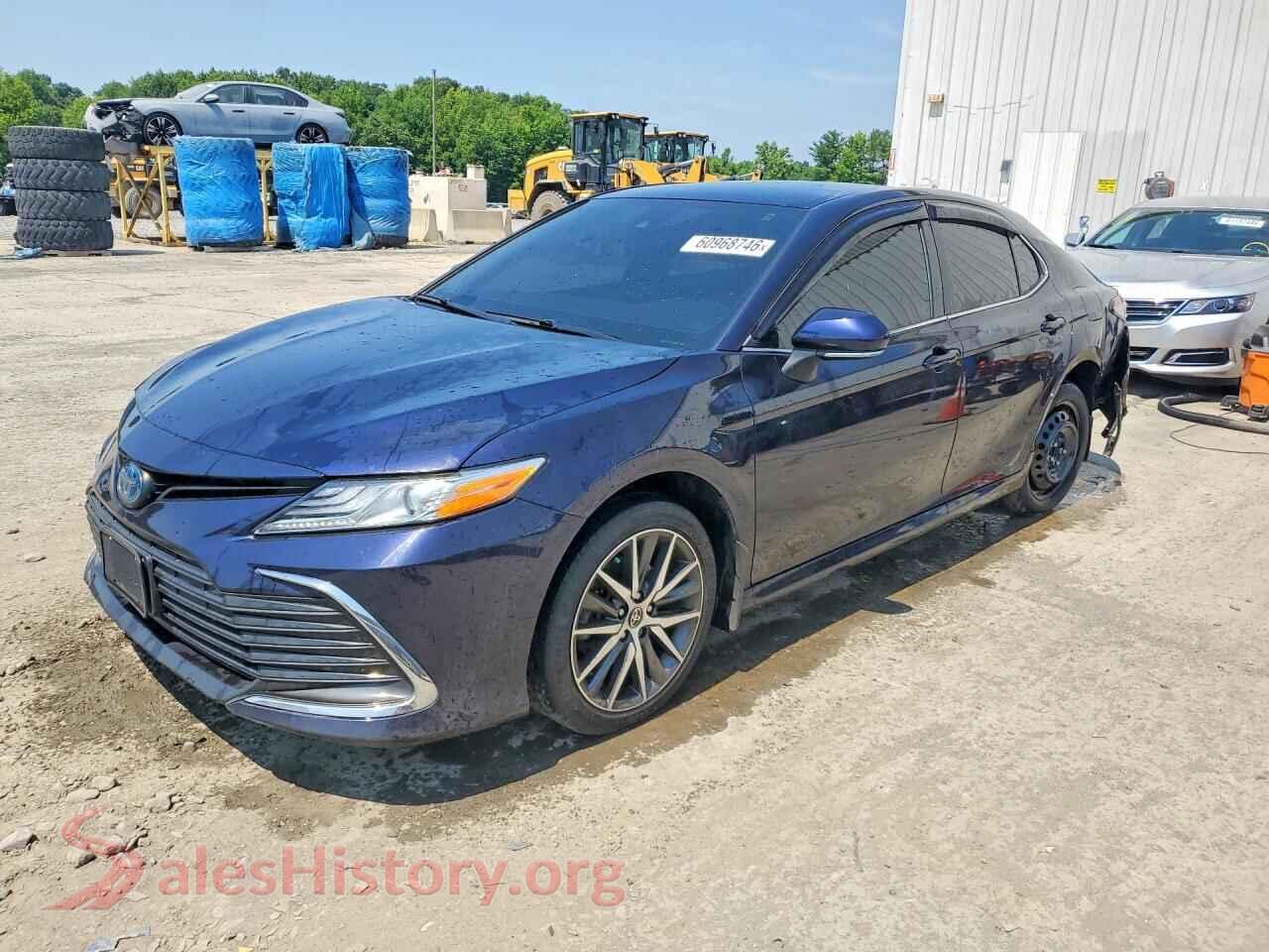 2022 TOYOTA CAMRY — VIN 4T1F31AK8NU577622