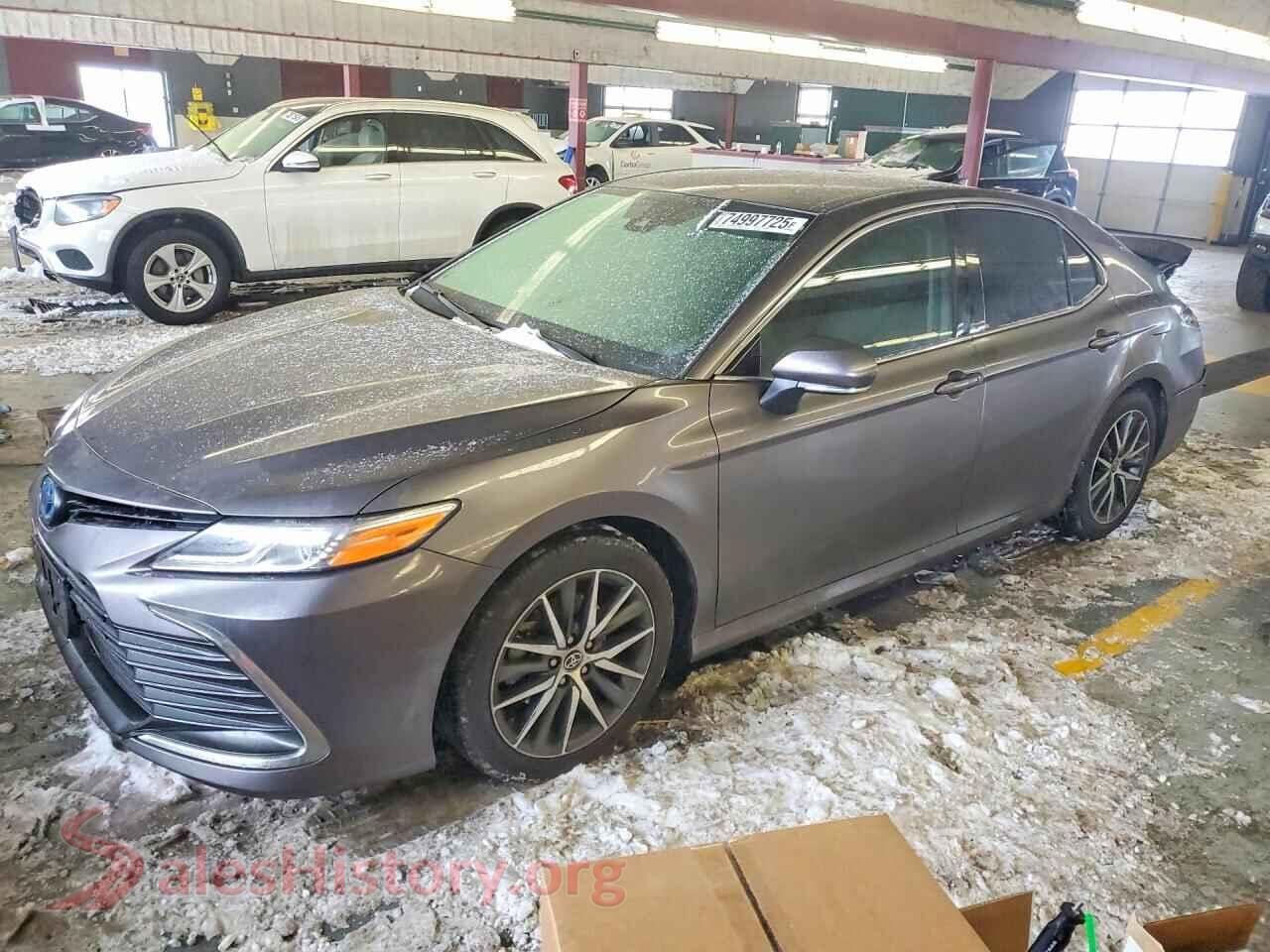 2022 TOYOTA CAMRY SOLA — VIN 4T1F31AKXNU584720