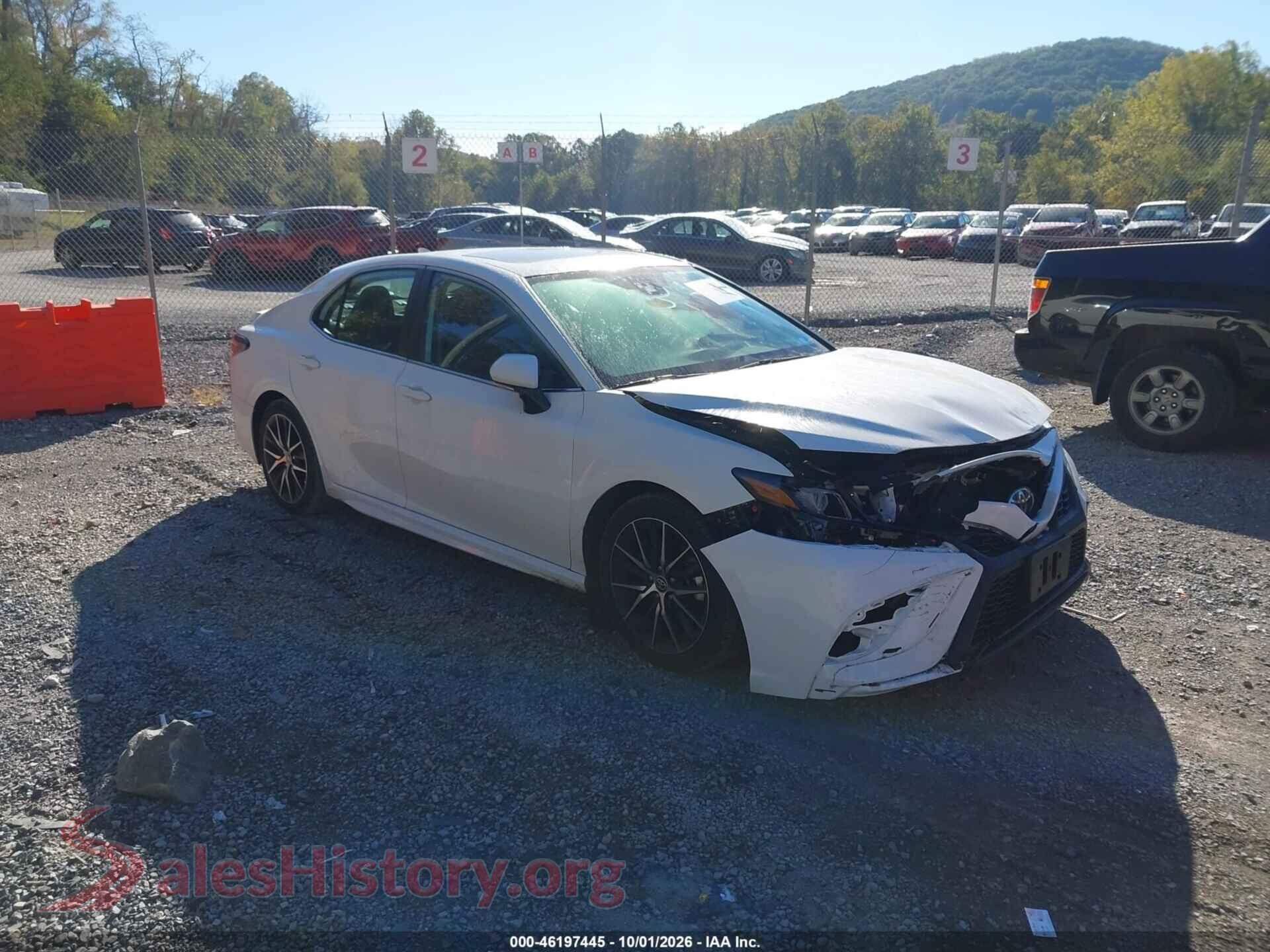 2021 TOYOTA CAMRY — VIN 4T1G11AK2MU498164