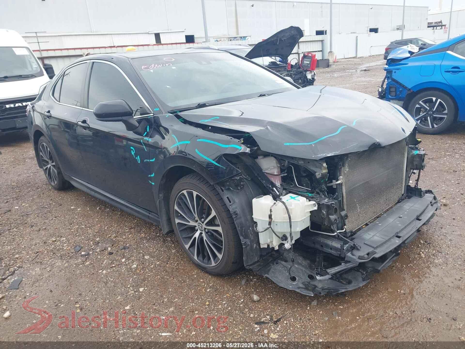 2020 TOYOTA CAMRY — VIN 4T1G11AK4LU966202