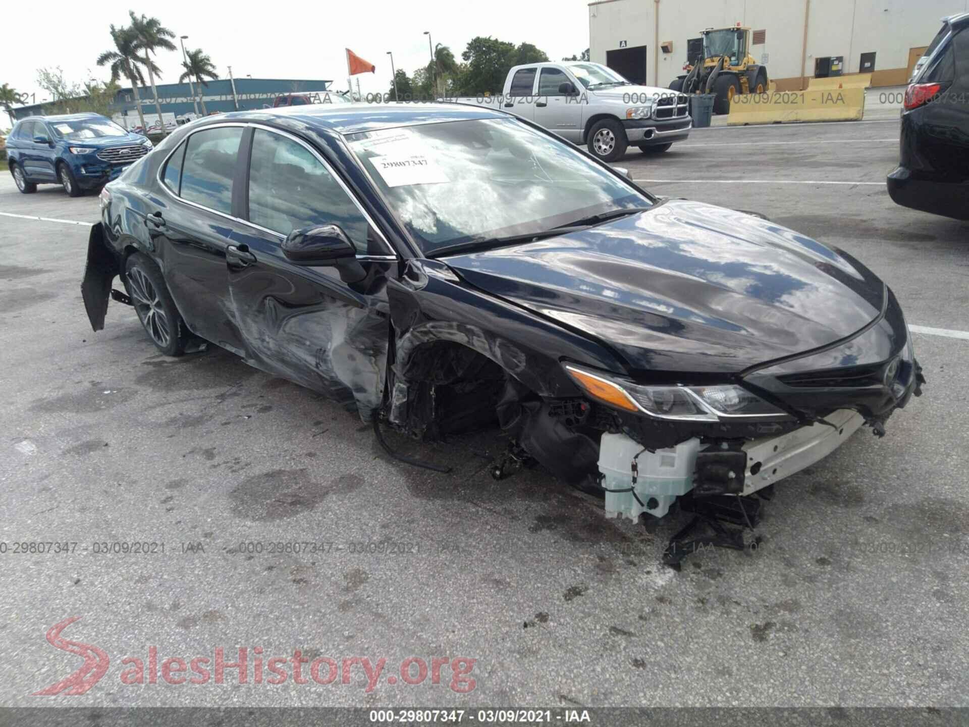2020 TOYOTA CAMRY — VIN 4T1G11AK5LU947433