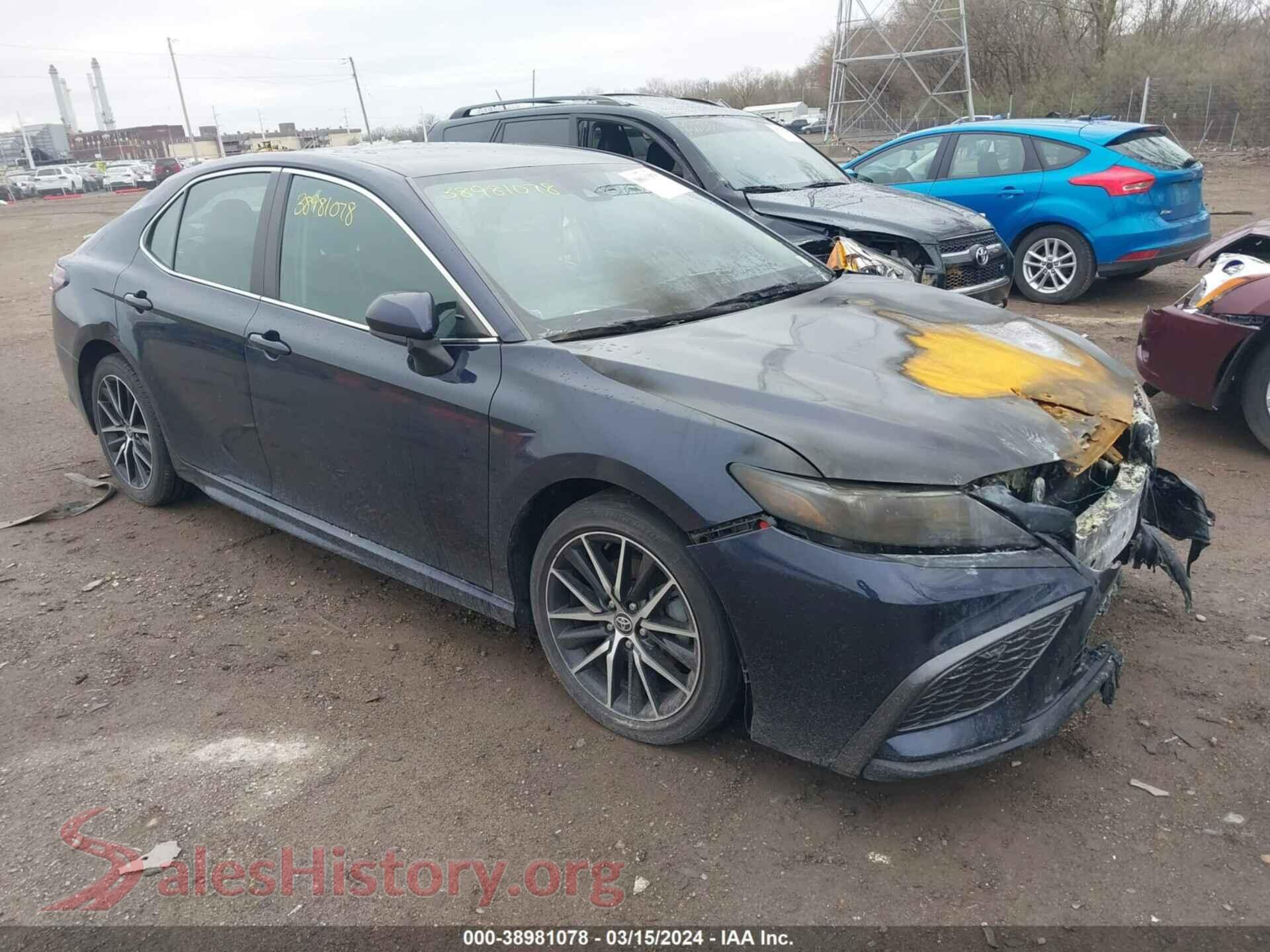 2021 TOYOTA CAMRY — VIN 4T1G11AK5MU446477