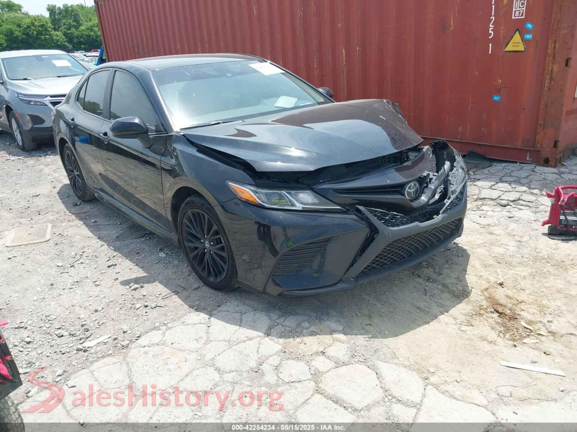 2020 TOYOTA CAMRY — VIN 4T1G11AK6LU311393
